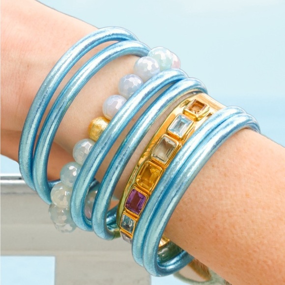 BUDHAGIRL DEVON CUFF - MULTICOLORED CRYSTAL - Picture 4 of 6